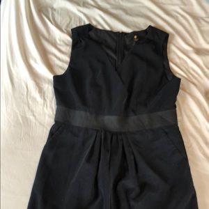 Black dress with pockets